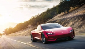 Разработка летающего автомобиля - Tesla Roadster